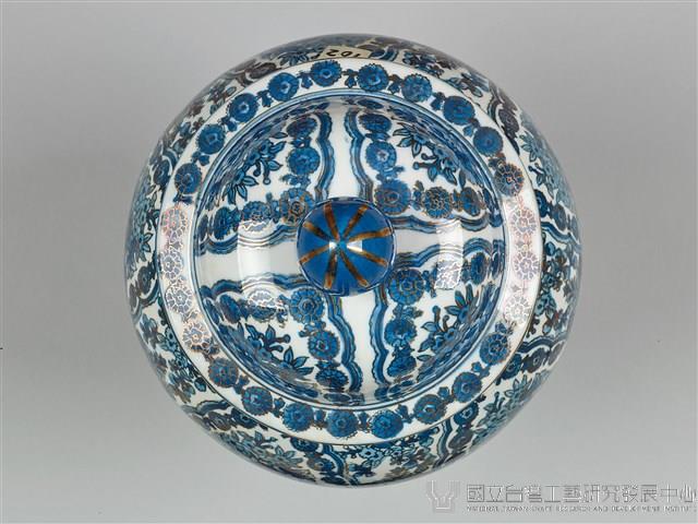 青花描金將軍罐藏品圖，第7張