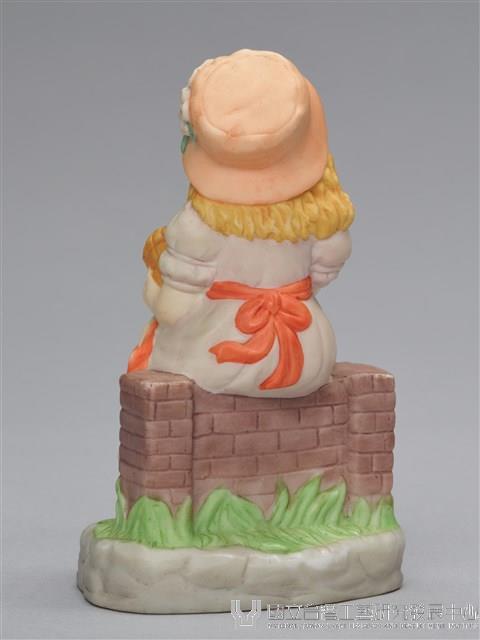 小孩系列：抱著花籃的金髮女孩藏品圖，第5張