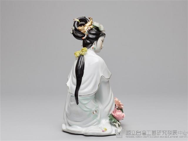 四季美人瓷塑-春藏品圖，第4張