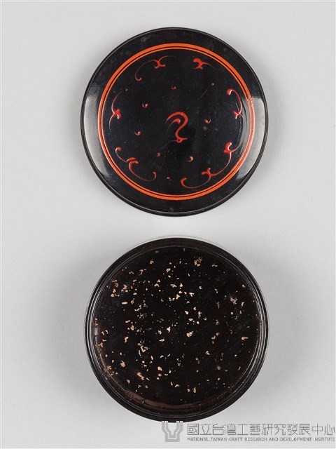 圓形漆盒(中)藏品圖，第5張