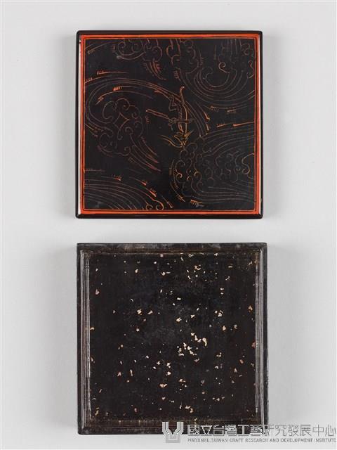 方型漆盒(中)藏品圖，第5張