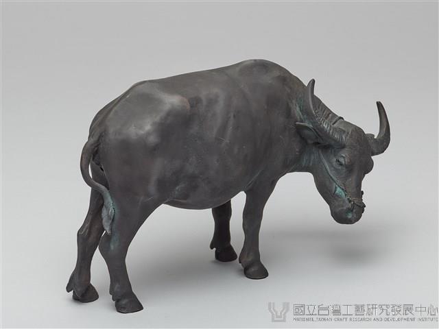 水牛(一)-(四)-頭朝右的牛藏品圖，第5張