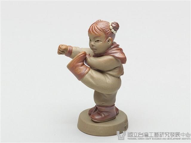 功夫小孩(六)-女娃踢腿藏品圖，第5張