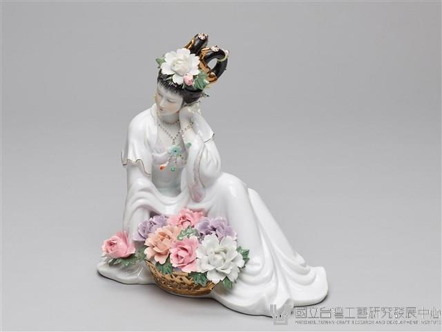 四季美人瓷塑-春藏品圖，第6張