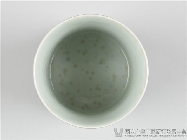 琺瑯彩山水紋筆筒藏品圖，第6張