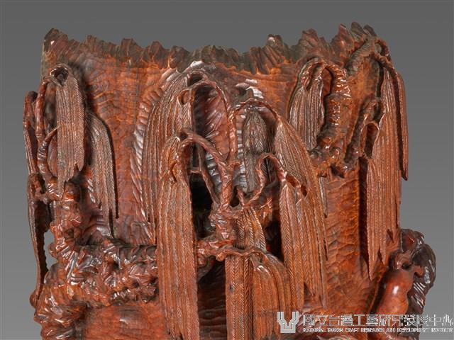 大型精雕楊柳及八駿馬木屏風-國立臺灣工藝研究發展中心-典藏網-藏品