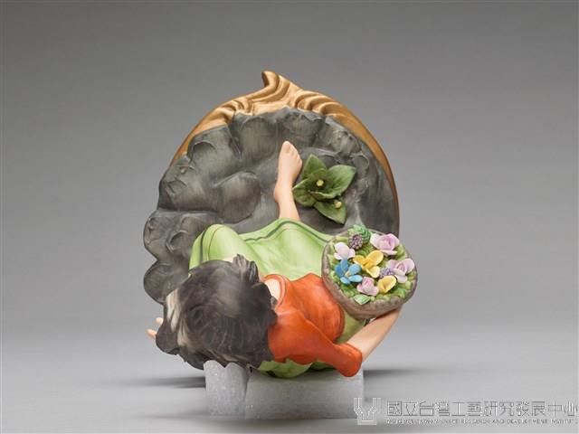 義大利女孩/花籃藏品圖，第7張