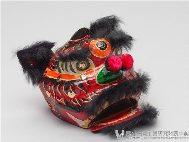 黑角紅獅獅頭(小)藏品圖，第6張