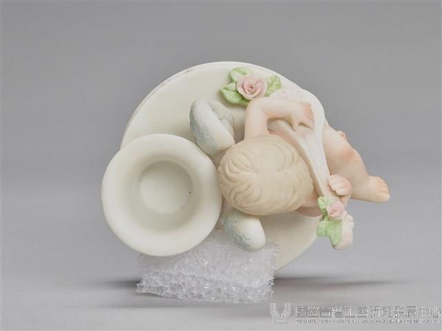 天使/魯特琴(蠟燭台)藏品圖，第7張