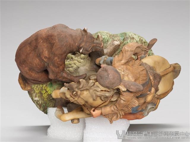 獵人騎馬獵熊藏品圖，第7張