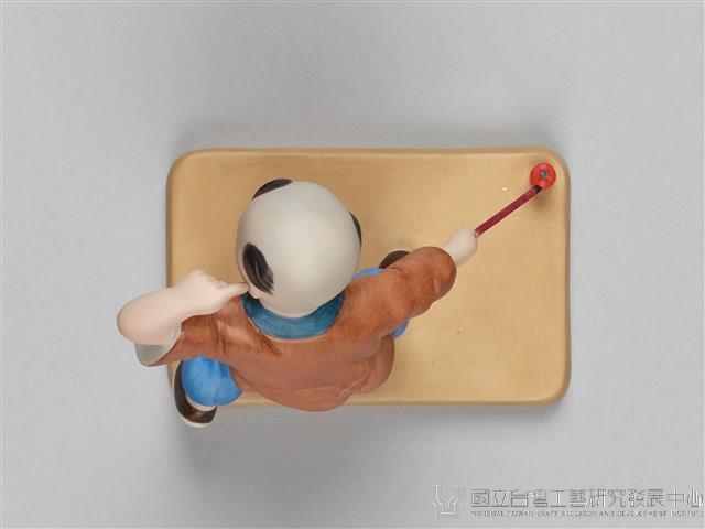 嬰戲陶偶(六之五)玩炮竹藏品圖，第7張