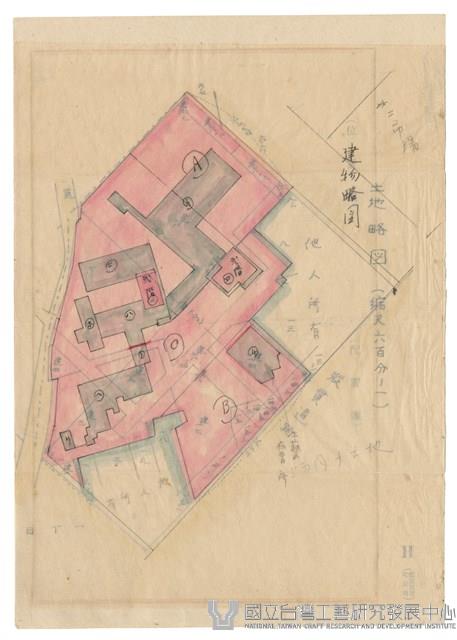 傳習所所在地圖藏品圖，第1張