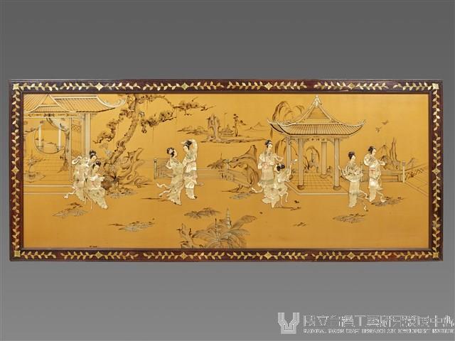 螺鈿精鑲仕女圖藏品圖，第1張