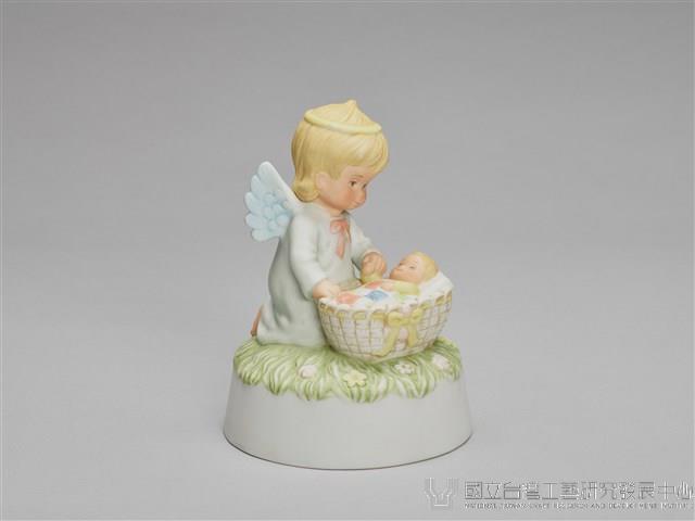 誕生喜悅與天使祝福（音樂盒）藏品圖，第1張