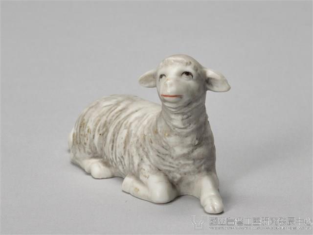 跪坐的羊（馬槽組）藏品圖，第1張