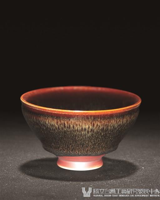 黃金兔毫油滴天目鬥茶碗藏品圖，第1張