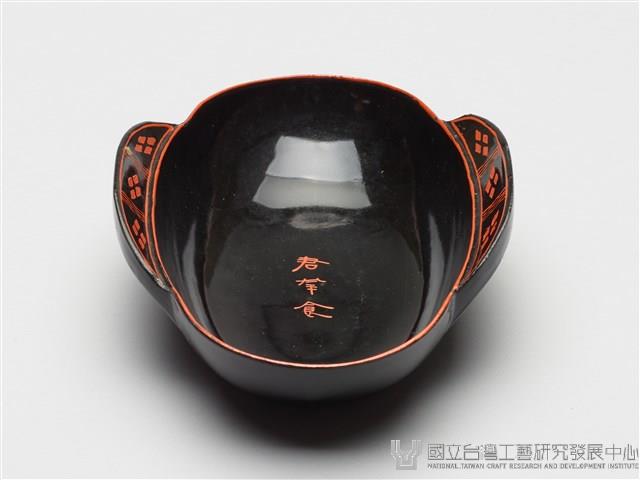 漆耳杯-黑藏品圖，第2張