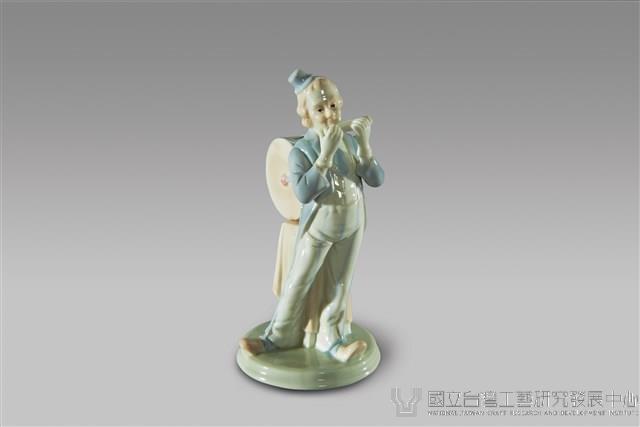 背鼓立姿小丑/吹口琴藏品圖，第1張