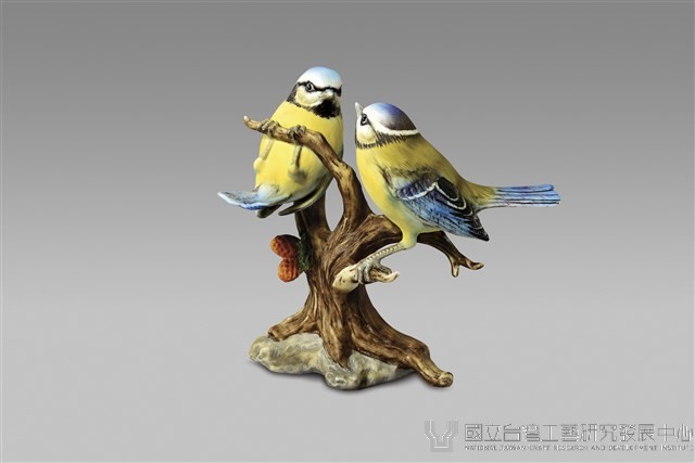 雙鳥系列/雙青雀藏品圖，第1張
