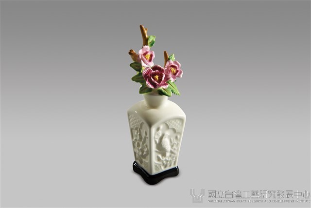 香水花瓶系列／芙蓉（方瓶）藏品圖，第1張