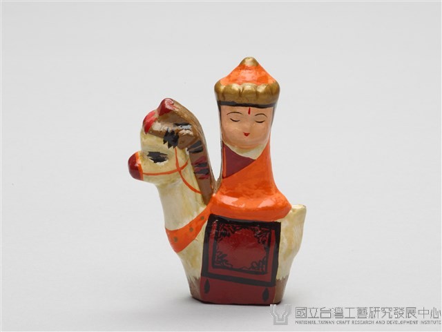 泥人張泥偶(一盒八個)-唐三藏與白龍馬藏品圖，第1張