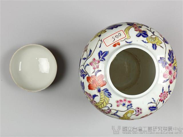 清乾隆蓝章款粉彩/洋彩/珐琅彩缠枝莲四系琵琶尊– [临渊阁]天地一家春