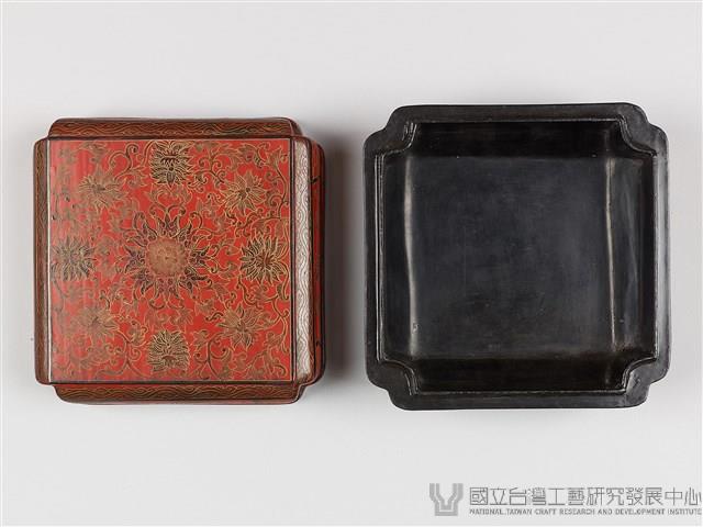 倭角方形漆盒藏品圖，第8張