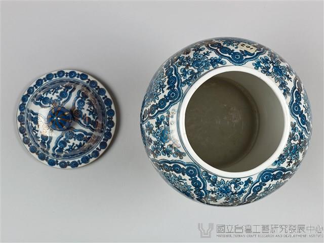 青花描金將軍罐藏品圖，第8張