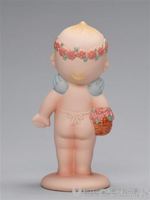 戴花圈的丘比娃娃藏品圖，第5張