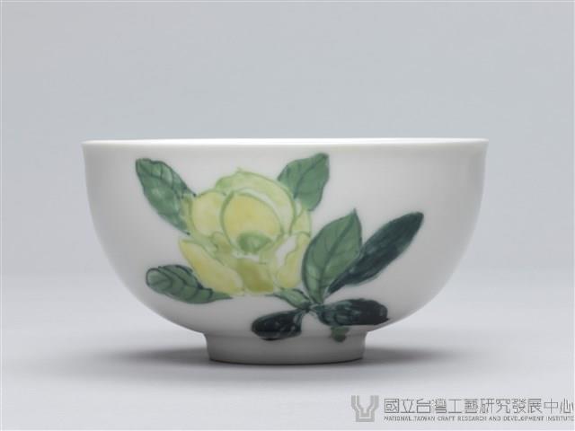 木蓮花餐具組-中碗藏品圖，第5張