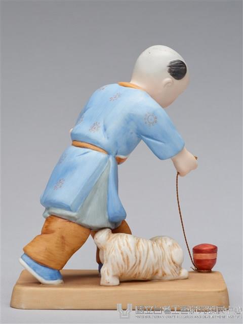 中國嬰戲圖/陀螺藏品圖，第5張