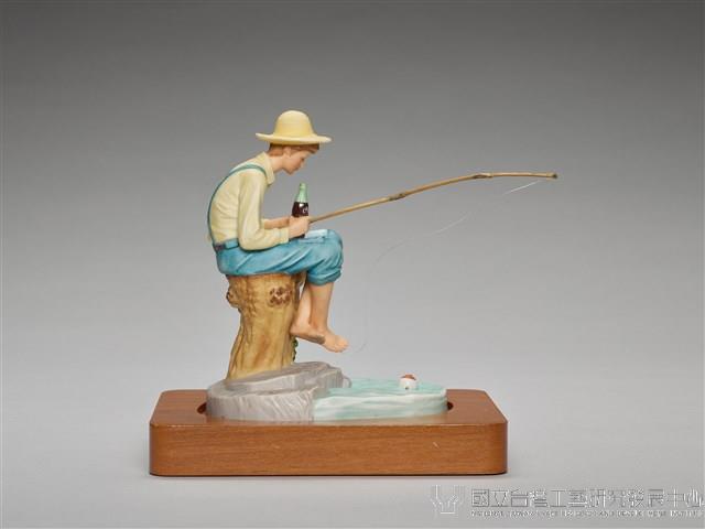 釣魚少年(可口可樂百年廣告紀念品)藏品圖，第5張