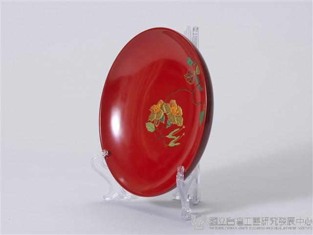 描彩漆盤-1藏品圖，第5張