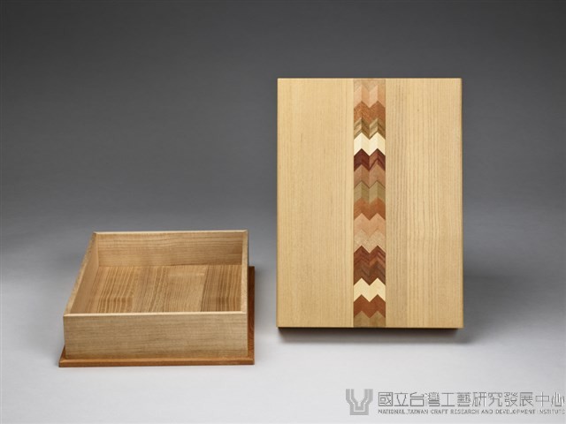 全桐拼木文具盒藏品圖，第5張