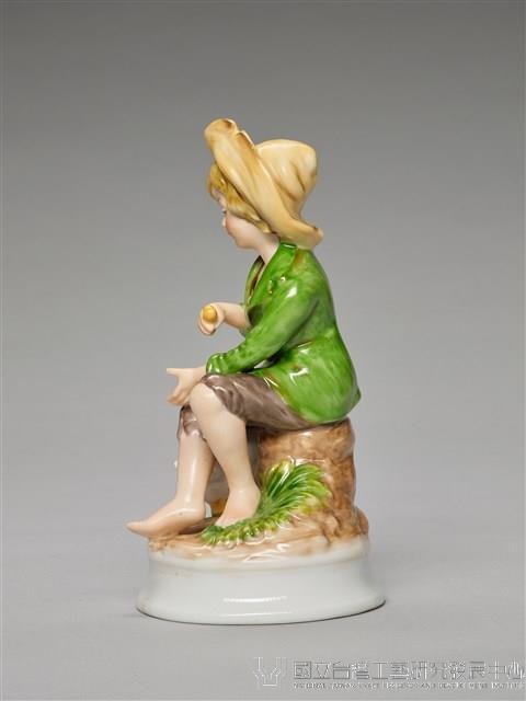 小男孩與白小鴨藏品圖，第4張