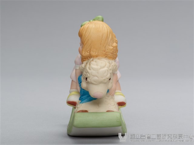 Dolly Dingle女孩騎綿羊玩具藏品圖，第4張