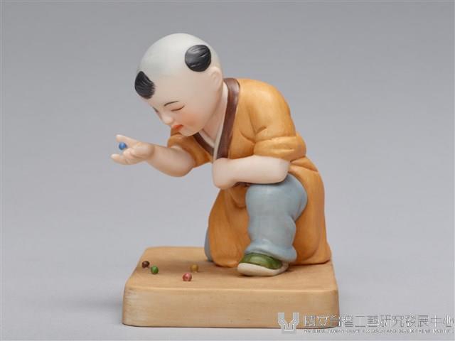 中國嬰戲圖/玩彈珠藏品圖，第4張