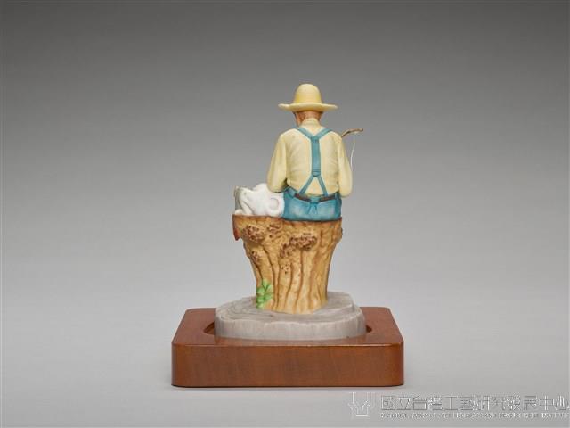 釣魚少年(可口可樂百年廣告紀念品)藏品圖，第4張