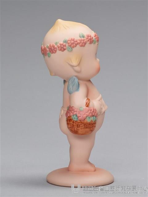 戴花圈的丘比娃娃藏品圖，第6張