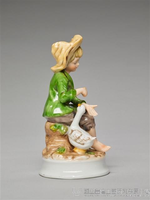 小男孩與白小鴨藏品圖，第6張