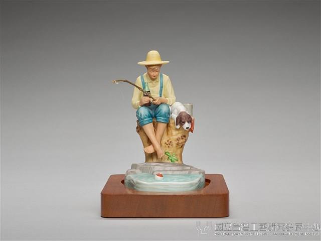 釣魚少年(可口可樂百年廣告紀念品)藏品圖，第6張