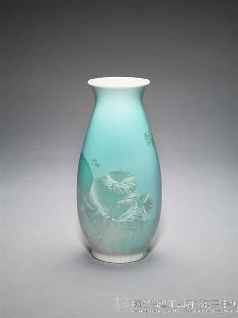 結晶釉魚簍瓶藏品圖，第6張