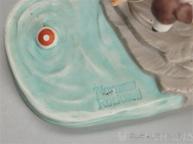 釣魚少年(可口可樂百年廣告紀念品)藏品圖，第9張