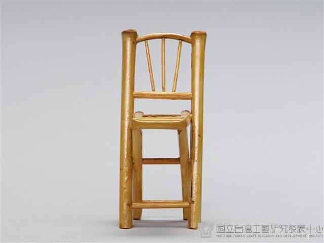 迷你竹家具－餐桌椅-折合椅藏品圖，第1張