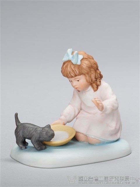 女/餵貓藏品圖，第1張