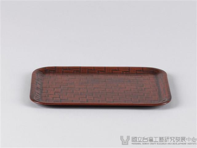 籃胎漆盤-1藏品圖，第1張