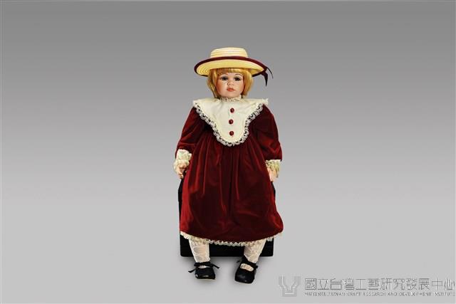 紅衣洋裝英國女孩藏品圖，第1張