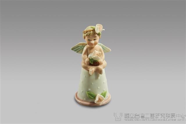 戴花小天使/手指套(小)藏品圖，第1張