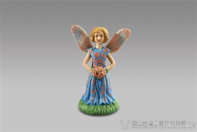藍衣女精靈/胸花疏藏品圖，第1張