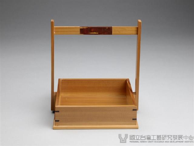 雙層盒子(提手;含蓋)藏品圖，第1張